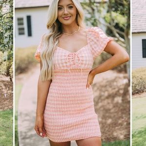 Emery Park (These Three Boutique) gingham dress